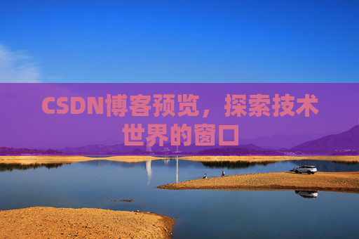 CSDN博客预览,探索技术世界的窗口